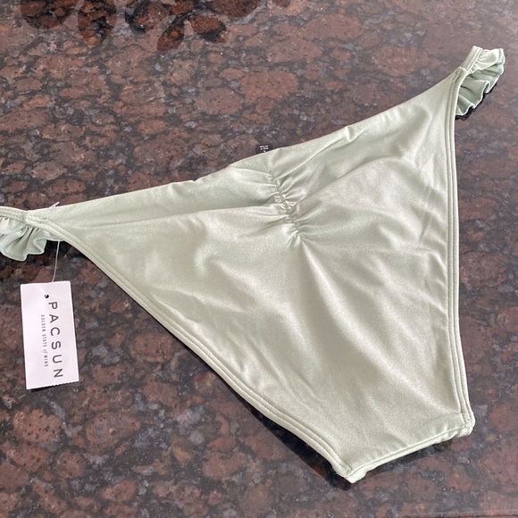 NWT bikini bottom sage color size LG by LA Hearts. - Picture 4 of 7